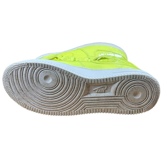 Nike Air Force 1 Midtop UV 'Volt' Sneakers Men's Size 8 in Green - - Picture 5 of 9